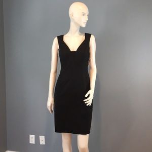 NWOT Elie Tahari Sheath Black Dress Sz 2